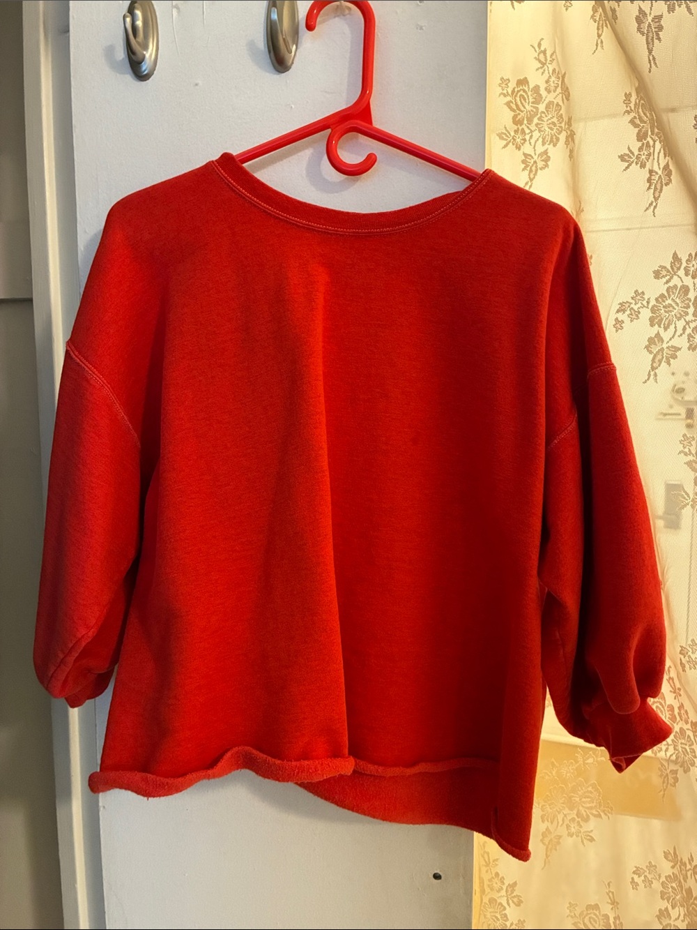 Rachel Comey Vibrant Red Crewneck Sweater